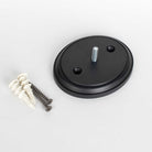 Oval mounting disc for GuitarGrip installation. 