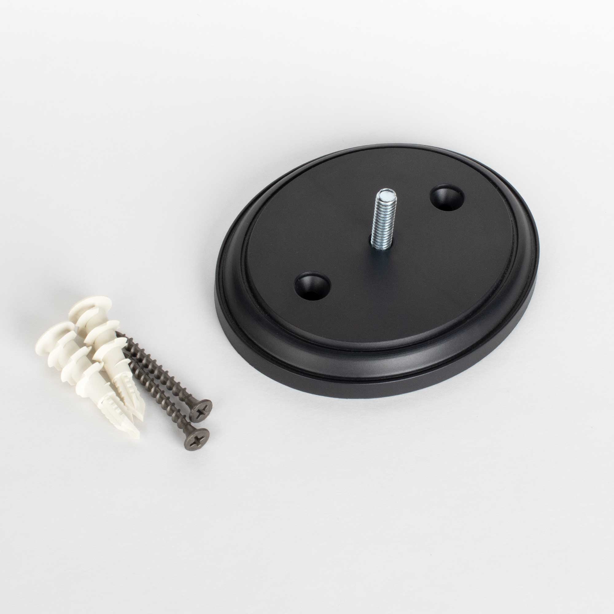 Oval mounting disc for GuitarGrip installation. 