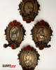 Jerry Garcia open box guitar hanger, Alligator. 